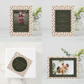 Rustiek Bos Groene Kerstbomen Cadeau van Bedankjes Labels