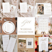 Gold Rustic Elegant Wedding Fun Facts Napkins Kartonnen Onderzetters
