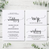 Eenvoudige Faux Kraft Calligraphy Date Night Idea  Briefkaart (Personaliseer de collectie van deze zelfstandige maker.)