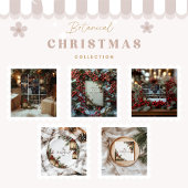 Rustic Lantern Kerstfeest Kaart