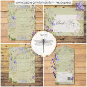 Rustieke Lavendel & Sage Wildflowers Sage Wedding Menu