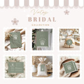 Rustieke Market Garden Douche Ronde Sticker