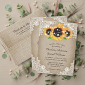 Rustieke Houten Jute Hart Zonnebloem Foto Bedankkaart (Personaliseer deze collectie van deze onafhankelijke maker. Test)