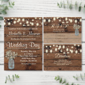 Rustieke RSVP-kaart, bruiloft RSVP-Kaart RSVP Kaartje (Personaliseer de collectie van deze zelfstandige maker.)