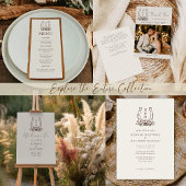 Rustieke Westerne Boho bruiloft welkom teken Poster