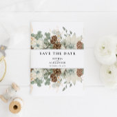 Botanische waterverf krans kaart