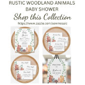 Baby shower Bosland Papieren Bordje