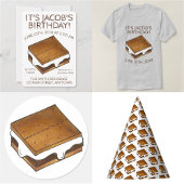 Chocolate Marshmallow Campfire Camp S'mores Smores Etiket