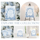 Safari Dier Stoffig Blauw Toile Baby Boy Douche Bedankdoosjes