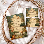 Safari Loofwerk & Vrienden Baby Show Diaper Raffle Informatiekaartje