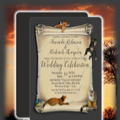 Safari Wildlife All in One Wedding Invite All In One Uitnodiging