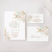 Sage Green Tropical bedankt je kaart