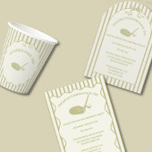 Sagegroene aangepaste berichtfeestgunst golfballen