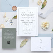 Elegant lichtgroene trouwframescript