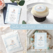 Sailor Beer Blue Stripe Baby shower Confetti