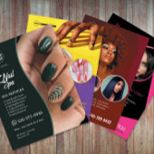 Nail Spa Custom Window Cling Raamsticker