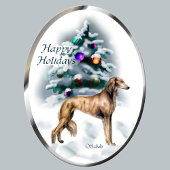 De Giften van Kerstmis van Saluki Feestdagen Kaart