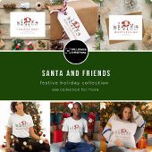 Schattigee waterverf Kerstman & Snowmen Kerstmis T-shirt