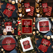 Santa Baby | KerstBaby shower Bedankdoosjes