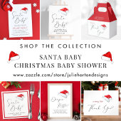 Budget Kerstmis Baby Sprinkle Uitnodiging