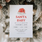 Geborsteld rood van Santa Stamp | Kerstcadeau Zelfinktende Stempel