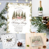 Sinterklaas, Sleigh, Cadeaus Forest Christmas Servet