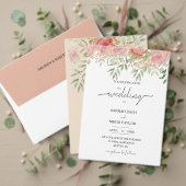 Zoete Oranje Licht- En Blosemtinten Rozen Waterver Cadeaupapier (Personaliseer deze collectie van deze onafhankelijke maker. Test)