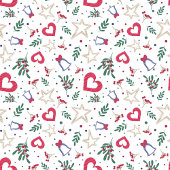 Kerstfeest Briefkaart met kerstboom en speelgoed