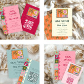 Seaside Soiree Vrijgezellenfeest Modern Schattige  Servet