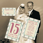 Retro 1940's bruidsmeisjes bruiloft t-shirt