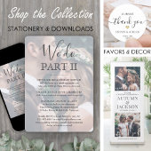 2 Foto Sequel Wedding Celebration We doen deel II Kaart