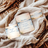 Serene Coastal Sail Birthday Servet