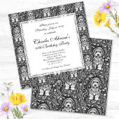 Schattigee Shaggy Dog in een oude Engelse tuin Tri-Blend Shirt