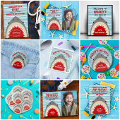 Shark Bite Any Age Birthday Party Favor Box Bedankdoosjes