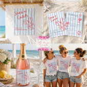 Ze Is Een Knappe Bachelorette Sparkling Wijnetiket