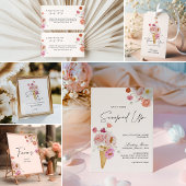 Opgeschept Ice Cream Vrijgezellenfeest dank u Ronde Sticker