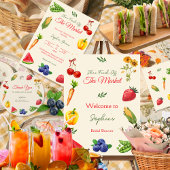 Vers van de markt Boer bruidsmeisjesfeest Servet