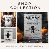 Mama om Halloween Baby shower te zijn Bedankdoosjes