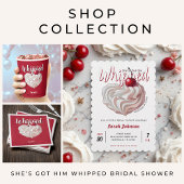 Zij Heeft Hem Slagroom Kers Bruidsfeestje Servet