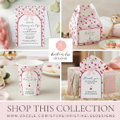 Cherry On Top Baby Shower Coquette Pink Cute Koffiemok