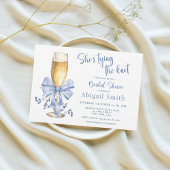 ZE BINDT HET KNOOPBLAUWE VRIJGEZELLENFEEST VAST RONDE STICKER