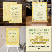 Main Squeeze Lemon Bruiloft Sticker
