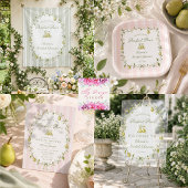 Perfecte Peer Bruiloftsfeest Favor Sticker