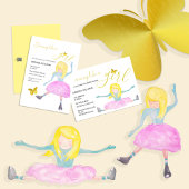 Shining Like A Girl Waterverf Illustratie Bedankdoosjes