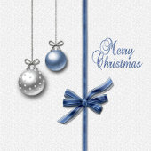 Shiny Elegant kerstballen Satijnen Lint