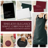 PAPIER | Minimale uitnodiging voor Rode Witte Kers Flyer