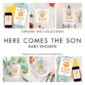 Budget hier komt de zoon Baby shower dank u