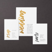 Zijdelingse golflengte van de zwarte gouden olieve kaart (Personaliseer de collectie van deze zelfstandige maker.)