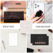 Roos Gold Signature Elegant Visitekaartje