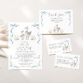 Gekke Goose Photo Registry Baby shower Kaart